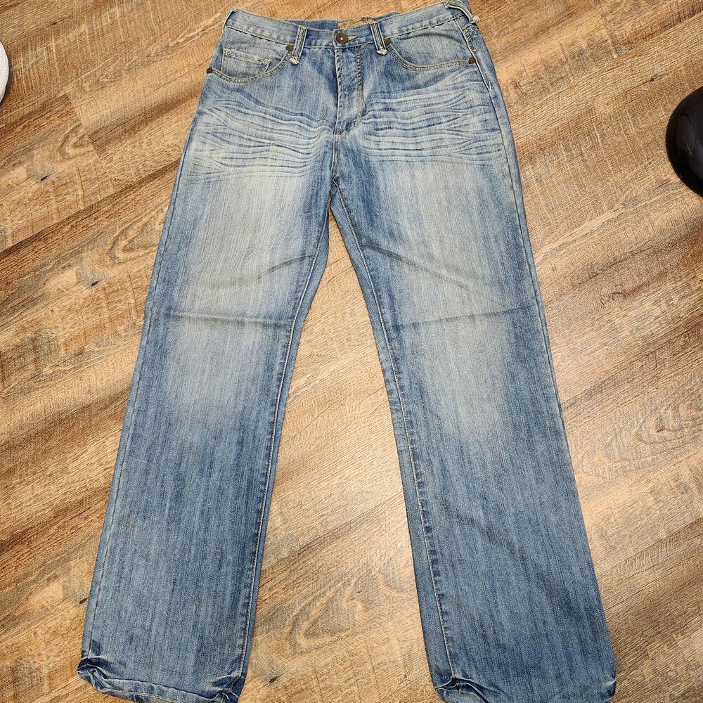Gold Label Jeans Mens 34x34 Baggy straight leg Skater Y2K Urban
